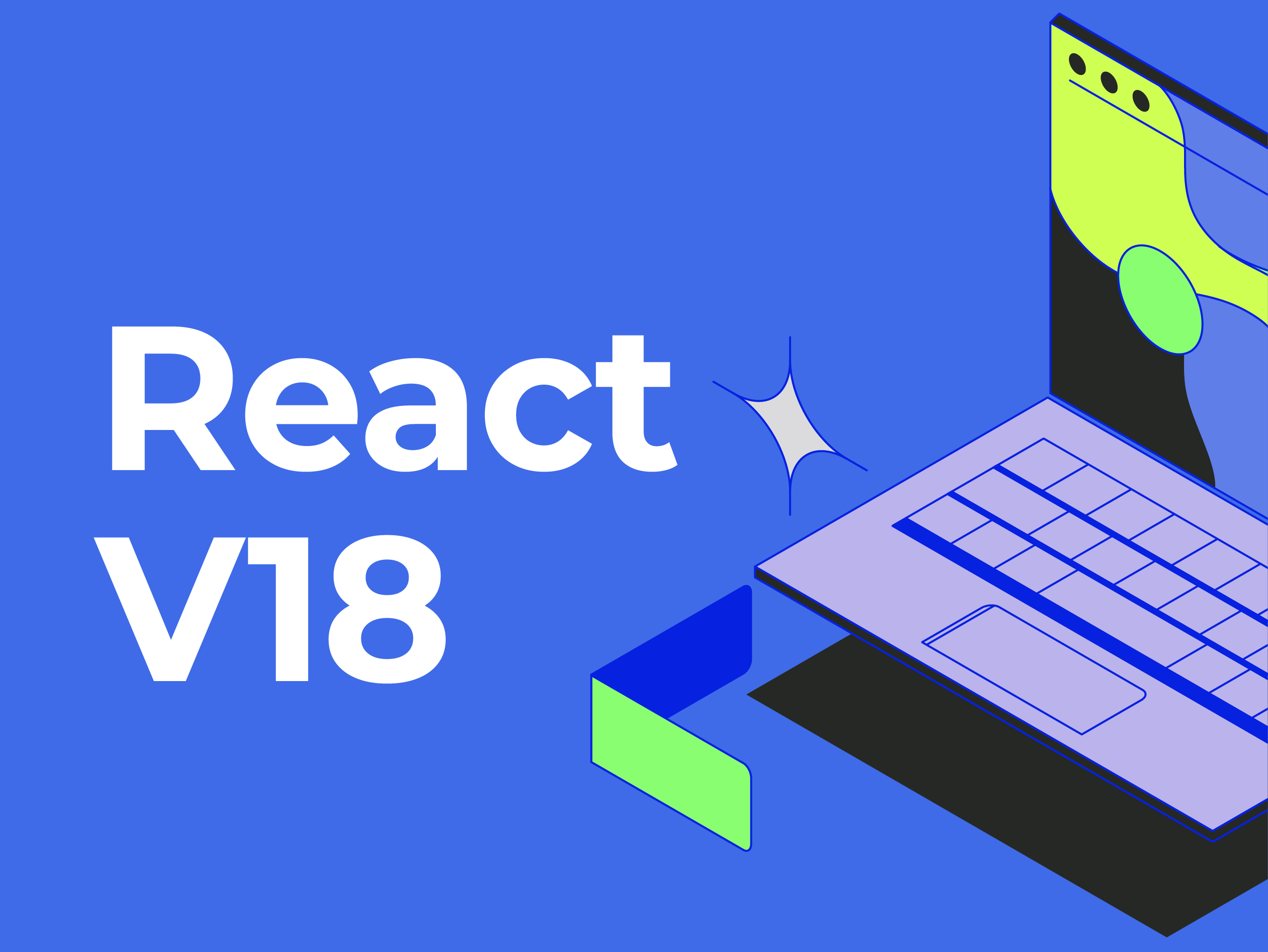 React V18 illustration